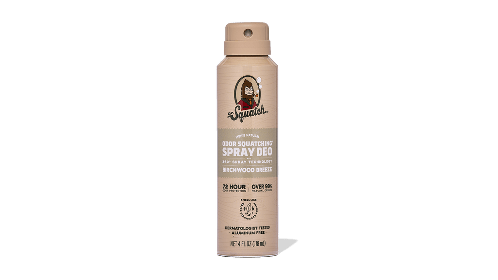 Birchwood Breeze Spray Deodorant - Meet Your Shower Sidekick