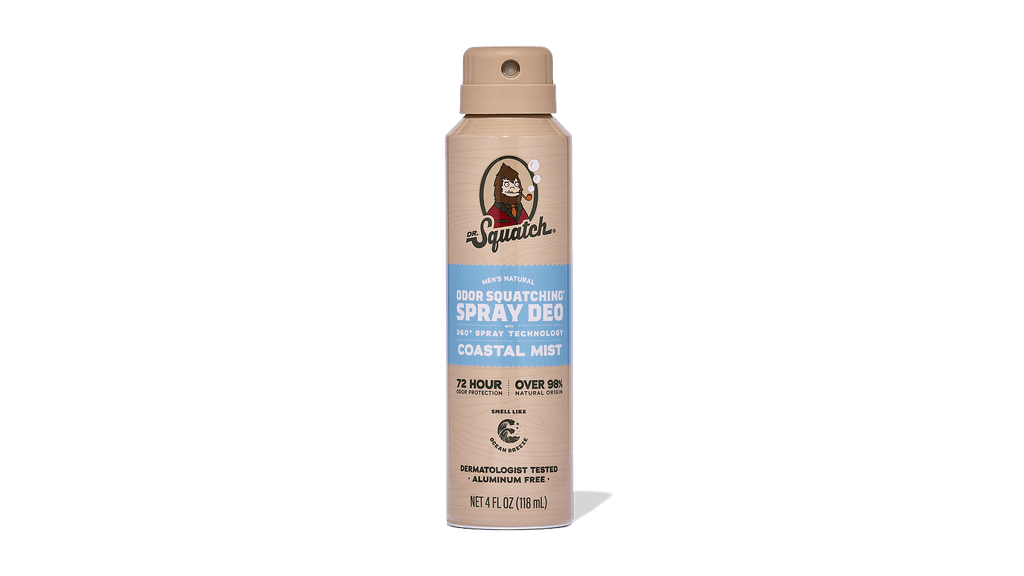 Coastal Mist Spray Deodorant - Smell Good and Feel Ready