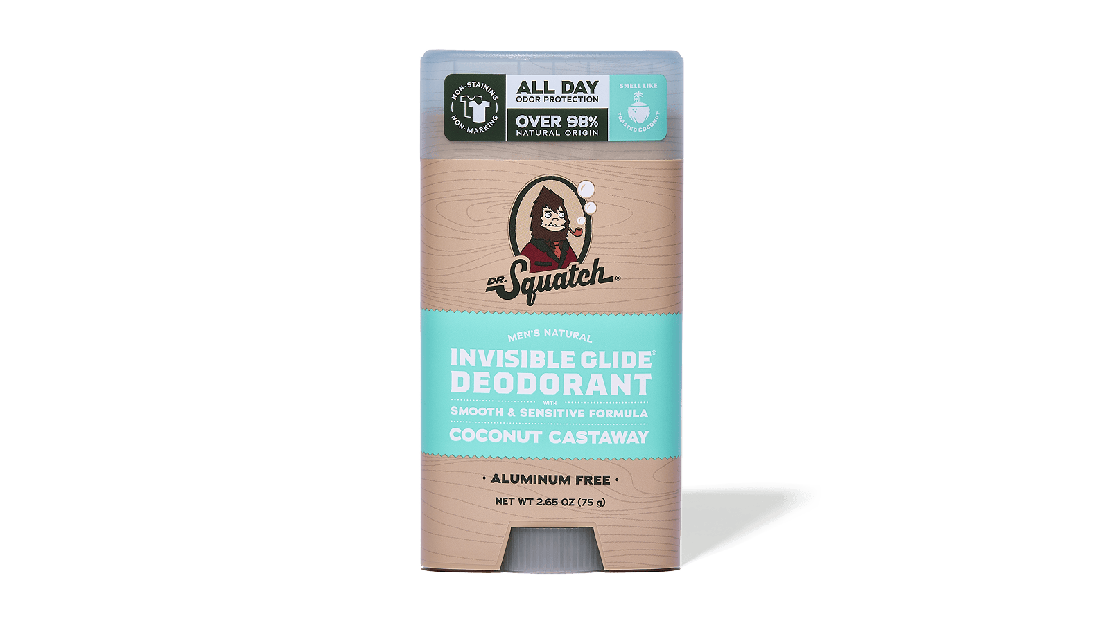 Coconut Castaway Invisible Glide Deodorant - Better Scents Better Showers