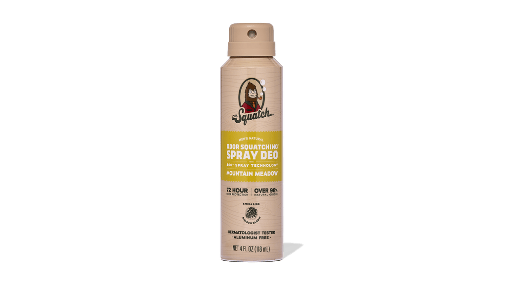 Mountain Meadow Spray Deodorant - Men's Care Made Simple
