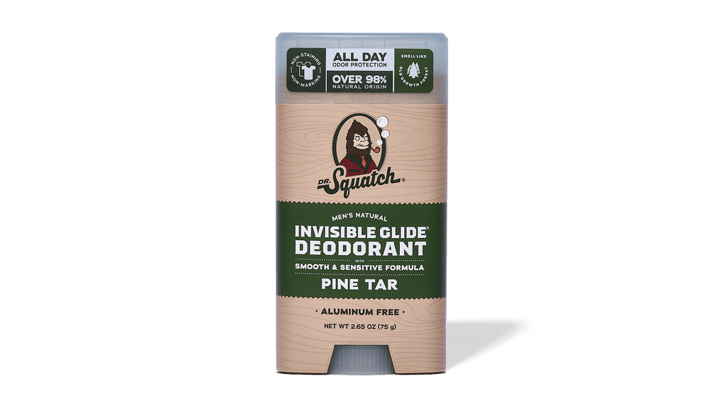 Pine Tar Invisible Glide Deodorant - Upgrade Your Daily Clean