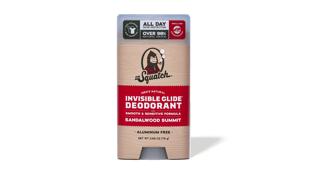 Sandalwood Summit Invisible Glide Deodorant - Feel Clean and Smell Clean