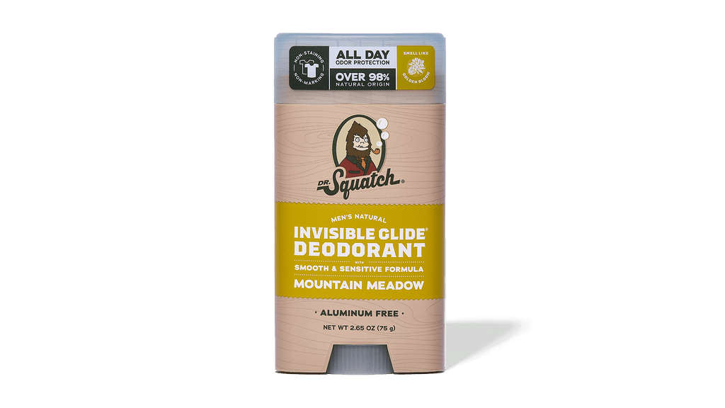 Mountain Meadow Invisible Glide Deodorant - Clean Up Your Game