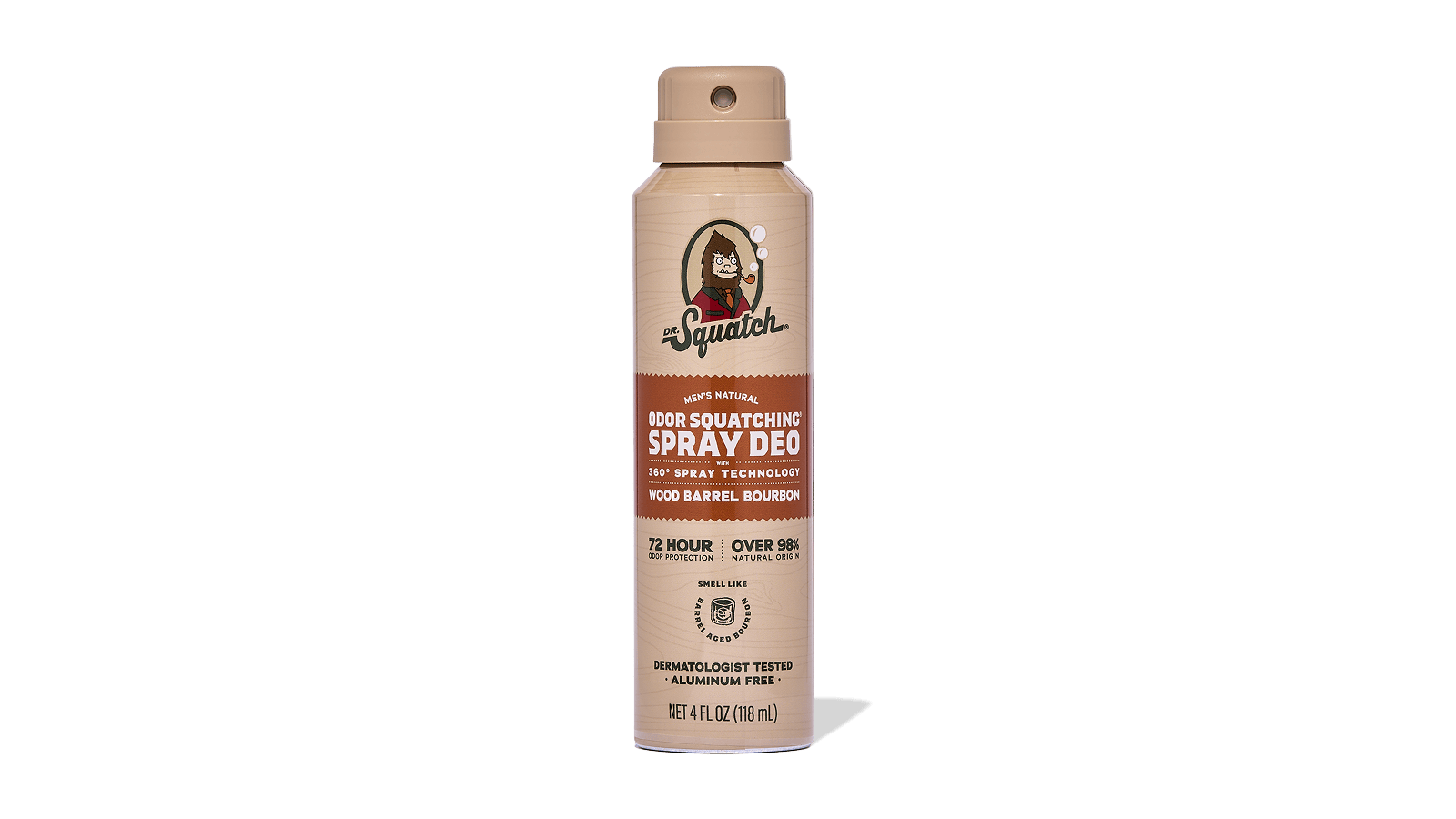 Wood Barrel Bourbon Spray Deodorant - Better Lather Better Shower