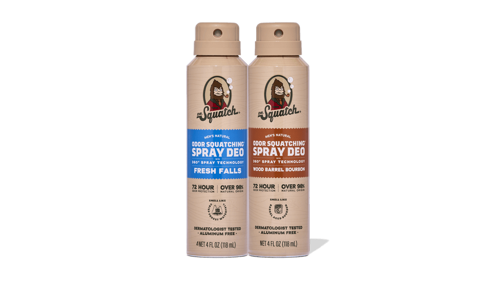 Spray Deodorant 2-Pack - All Clean With No Drama