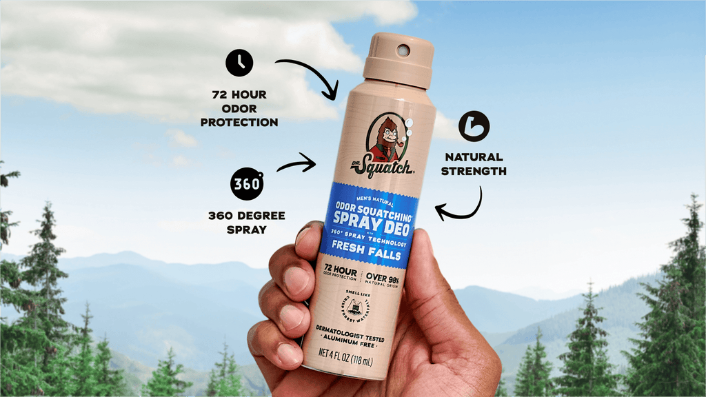 Spray Deodorant Set - Rugged Soap for Men