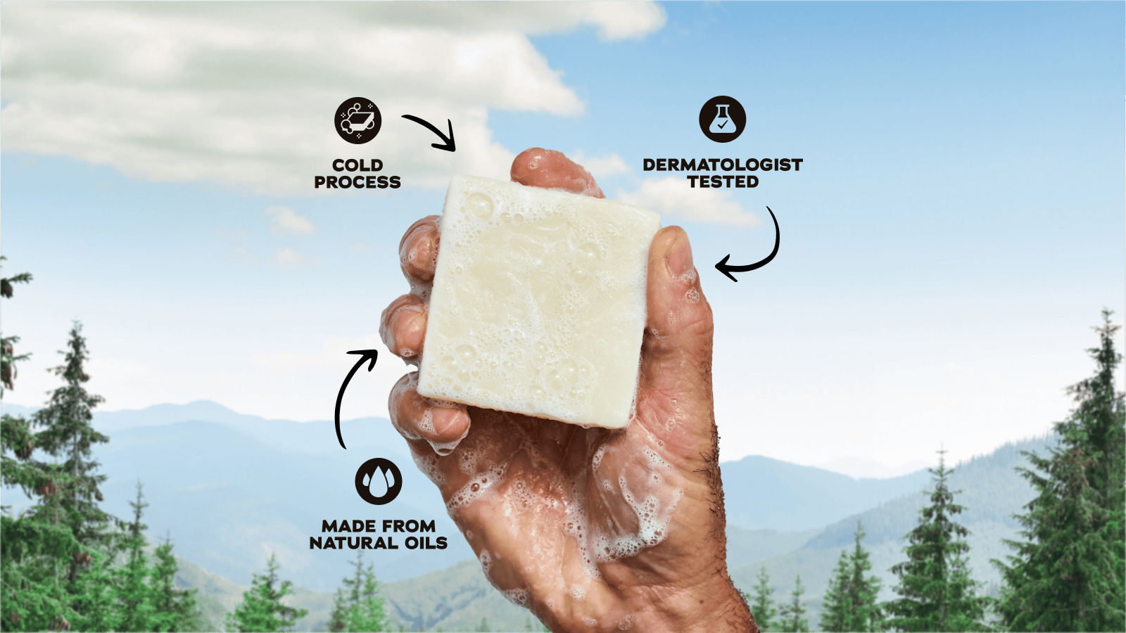 Spray Deodorant Set - Rugged Soap for Men