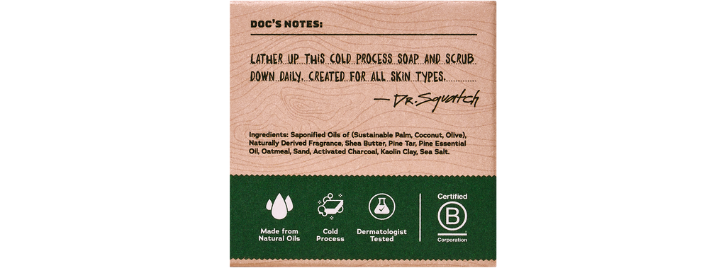 Pine Tar Mini - Soap Built for Daily Grind