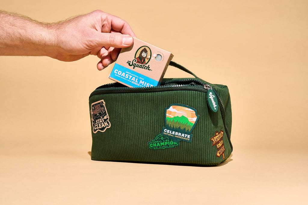 FREE Toiletry Bag + 9-Pack Bar Soap - Shower Fresh Every Morning