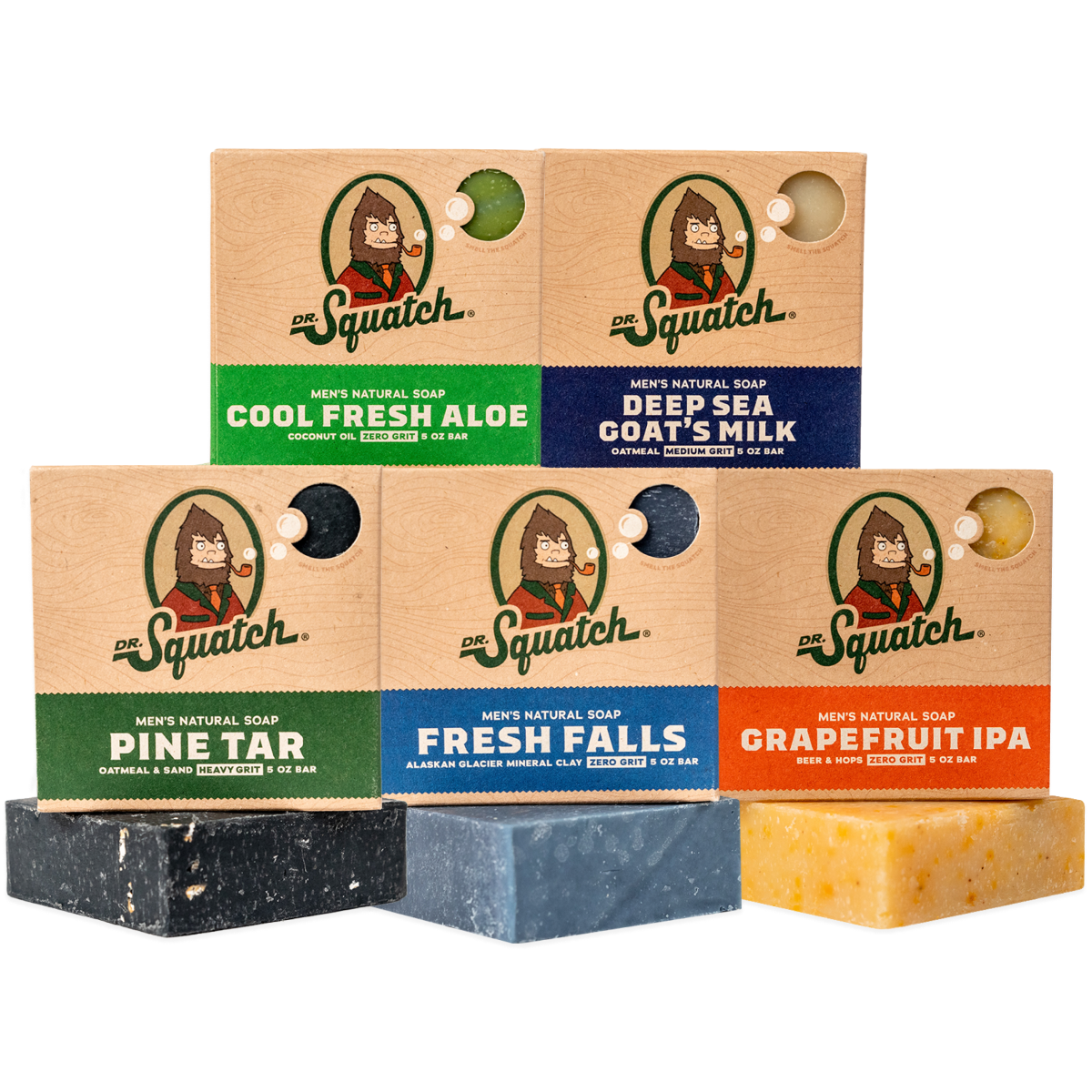 Soap Subscription - 5 Bars - Bold Clean for Busy Days