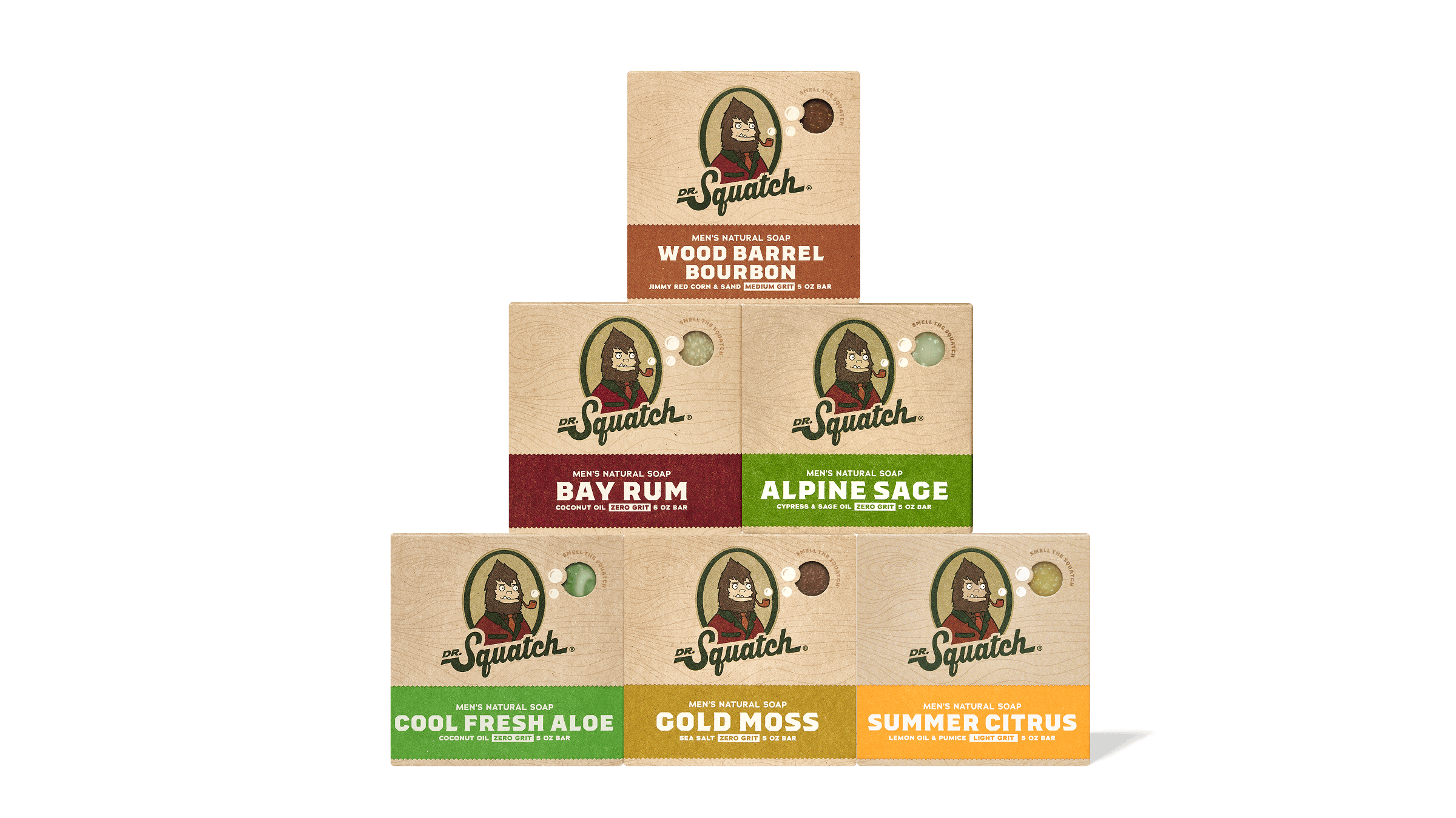 Bar Soap 6-Pack with Free Travel Case - Bring Better to Your Shower