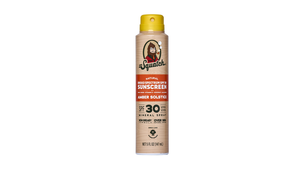 Amber Solstice Spray Sunscreen - Wash Better Every Morning