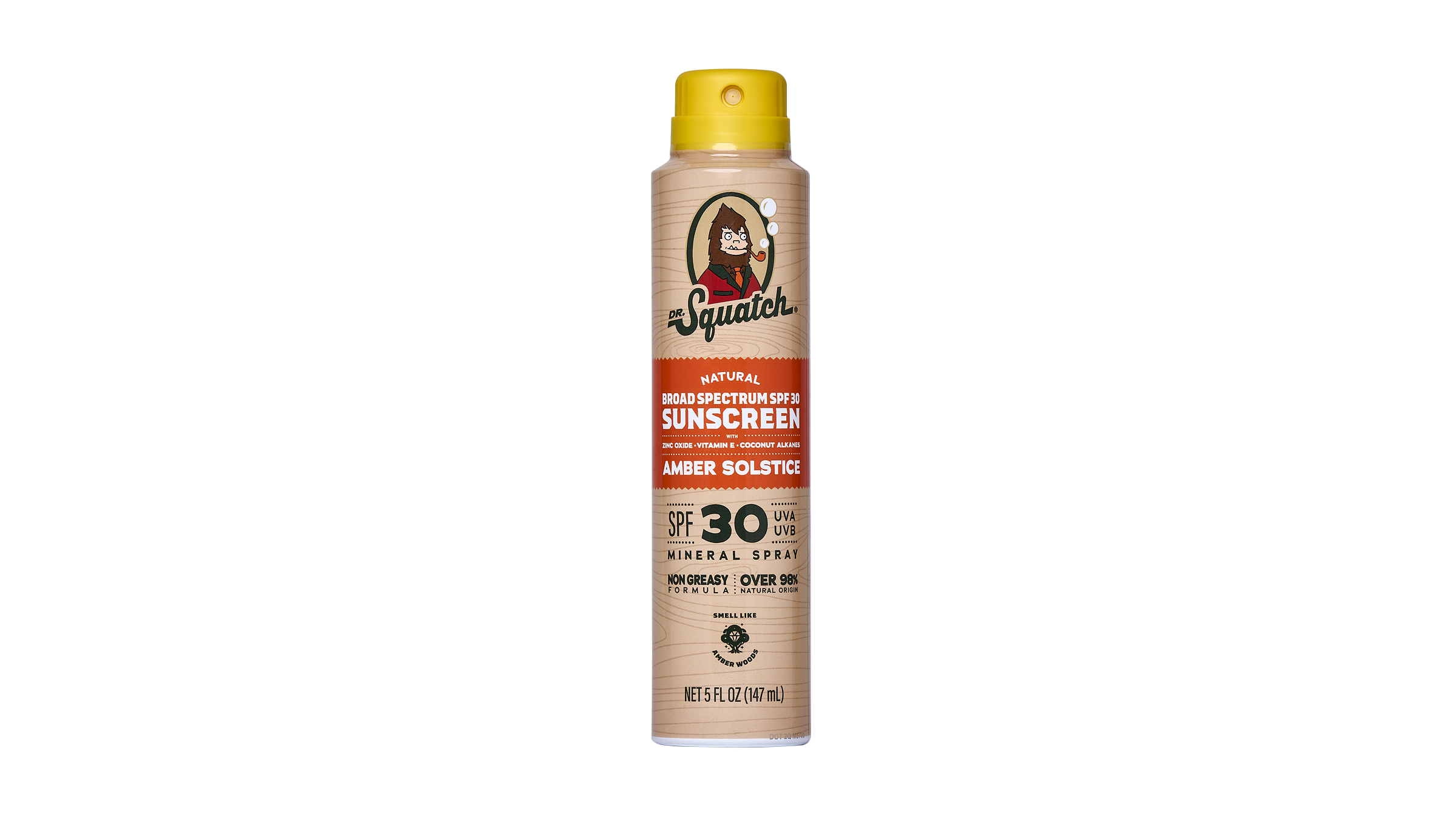Amber Solstice Spray Sunscreen - Wash Better Every Morning