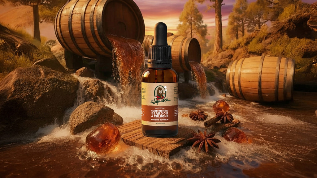 Conditioning Beard Oil & Cologne Fireside Bourbon - Daily Freshness Made Easy