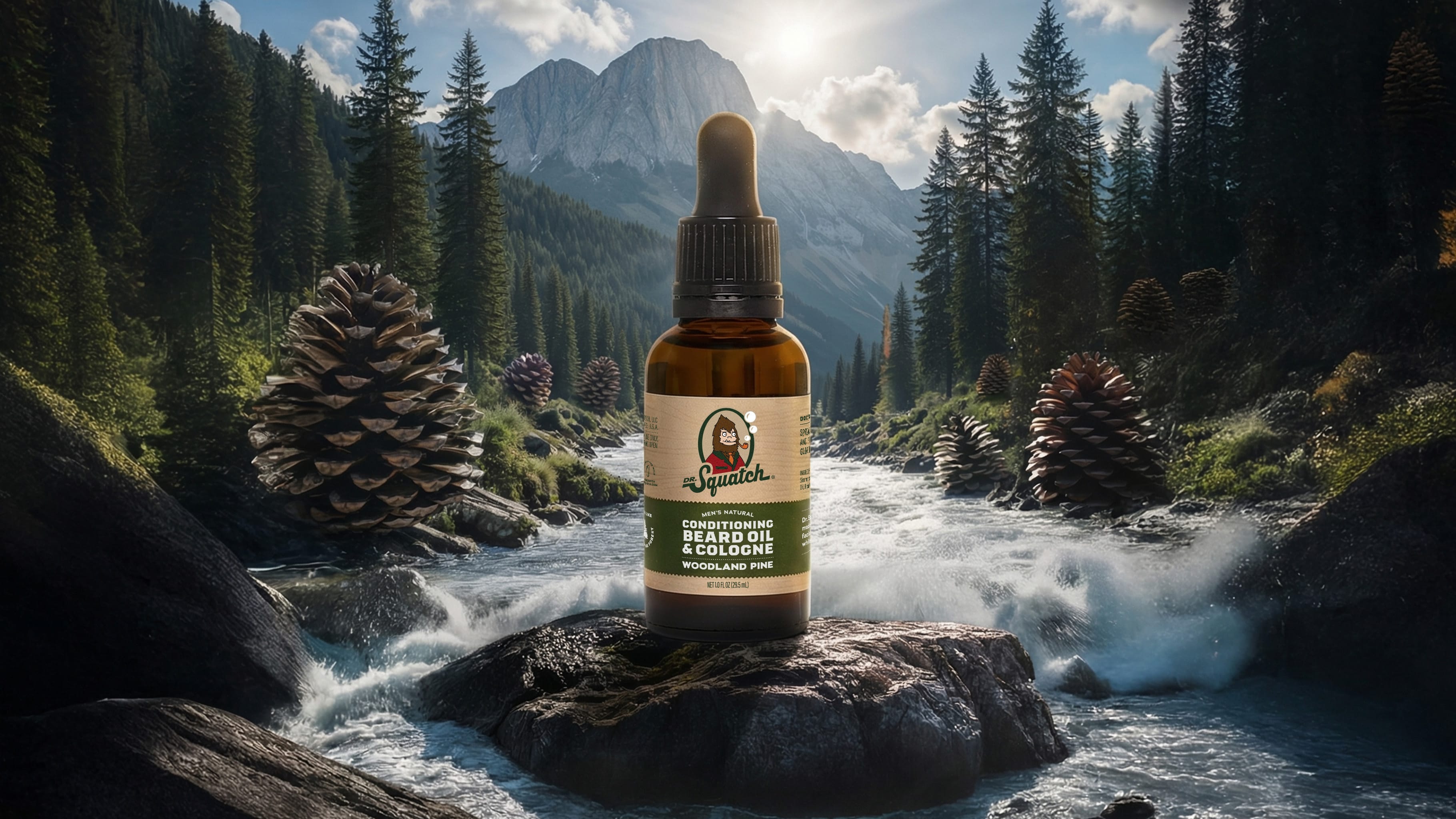 Conditioning Beard Oil & Cologne Woodland Pine - Make Your Routine Work