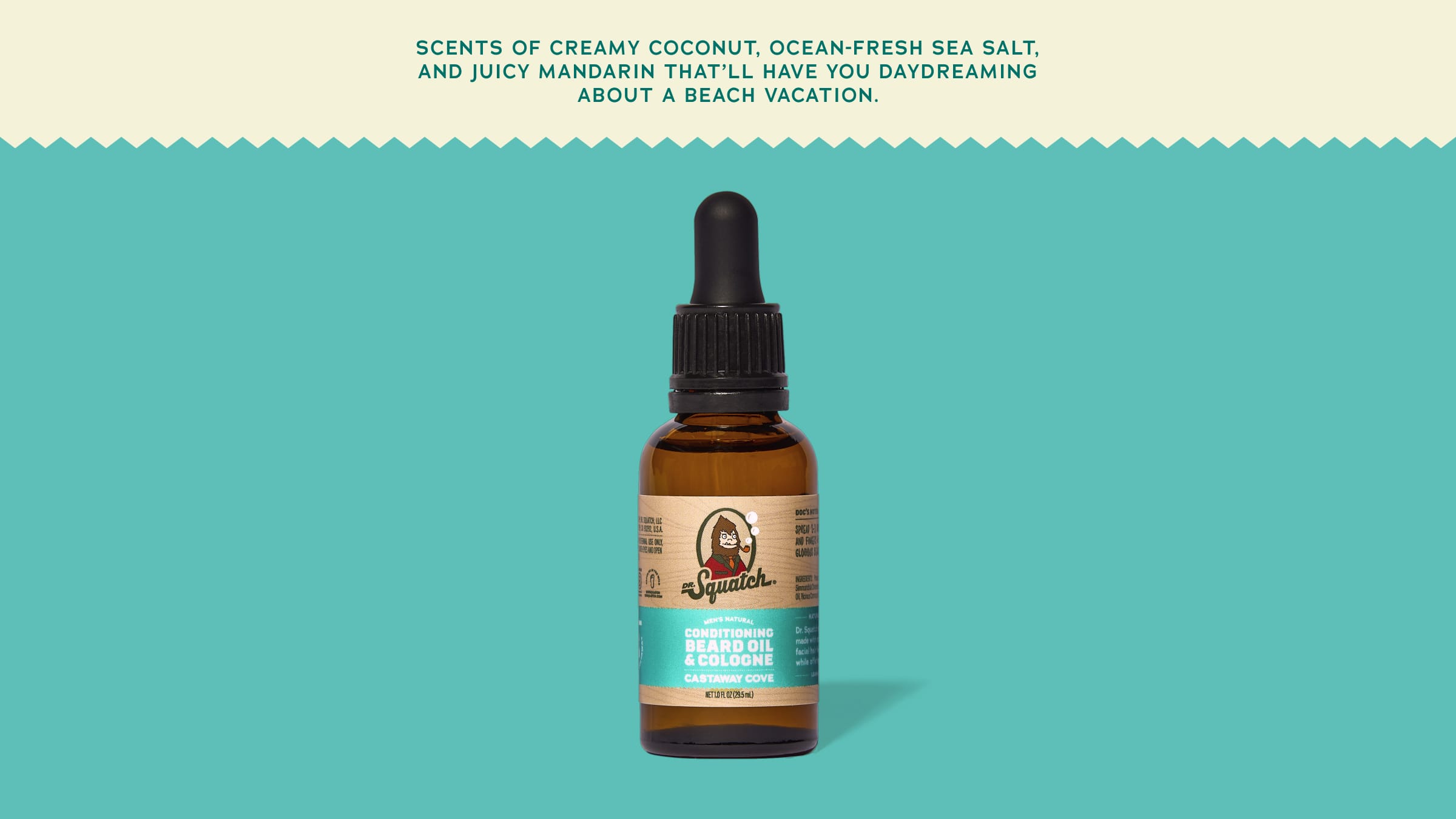 Castaway Cove Beard Oil & Cologne - Upgrade Your Soap Game