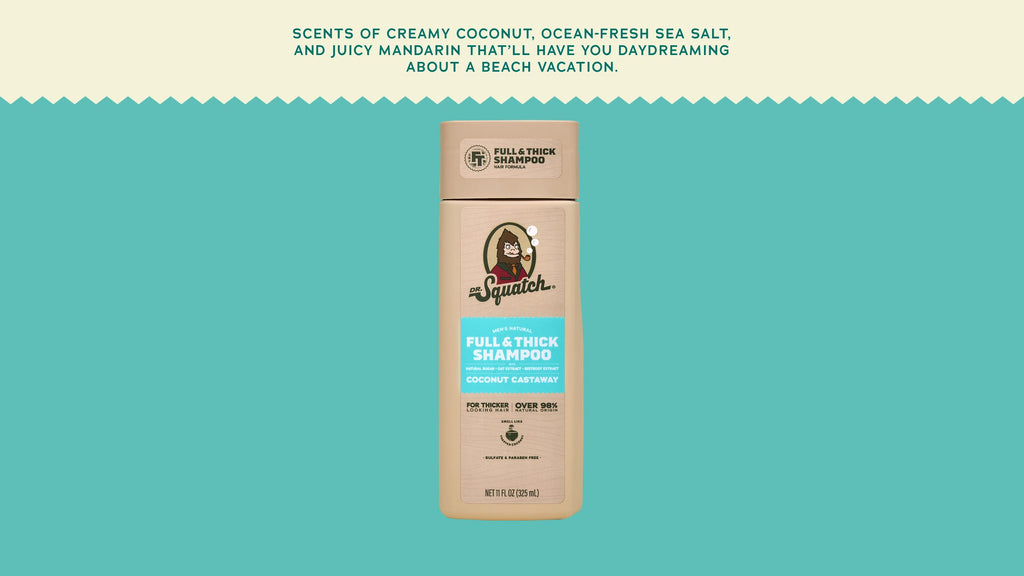 Coconut Castaway Full & Thick Shampoo - Take Your Shower Higher