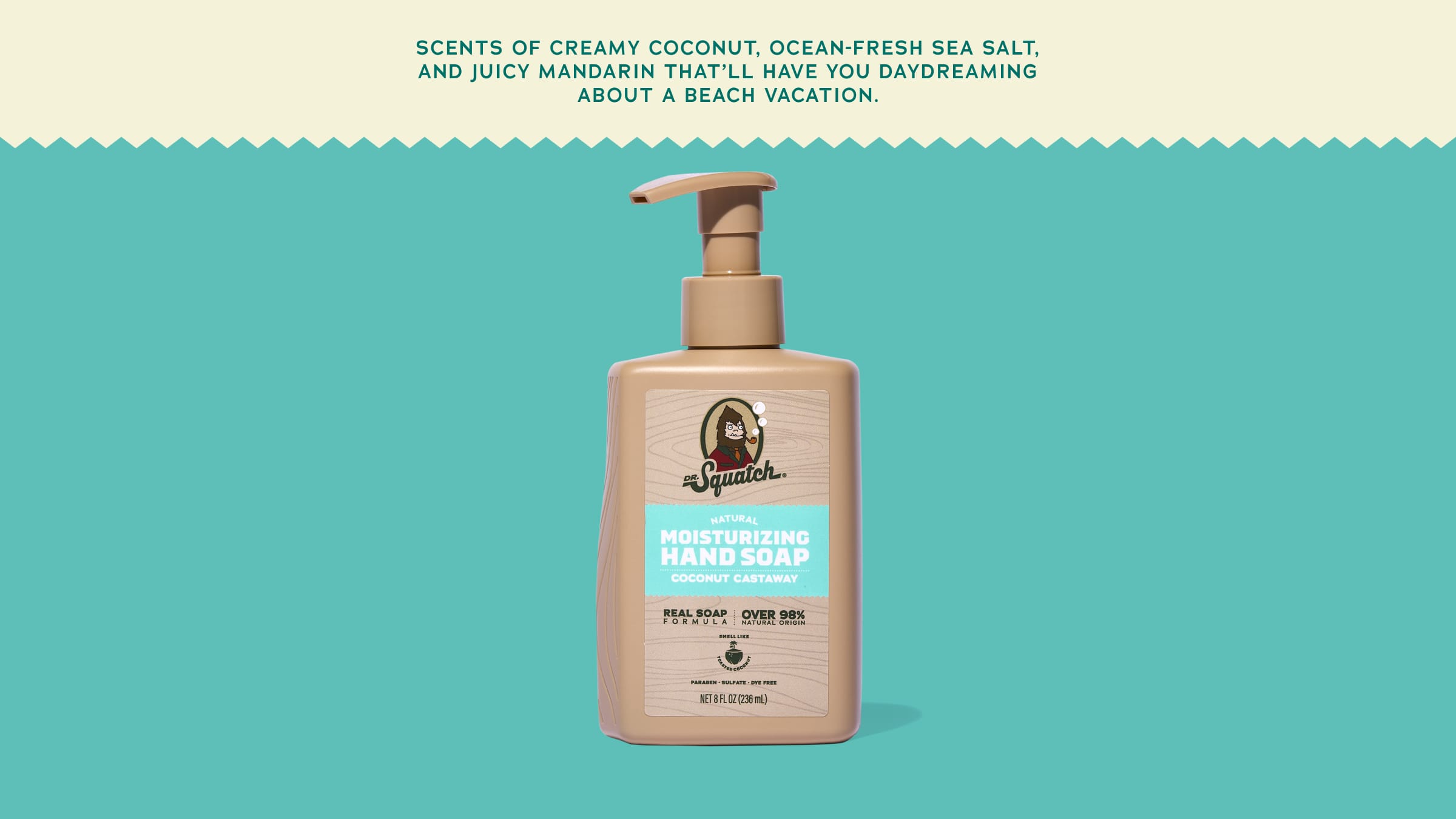 Coconut Castaway Hand Soap - Fresh Enough to Remember