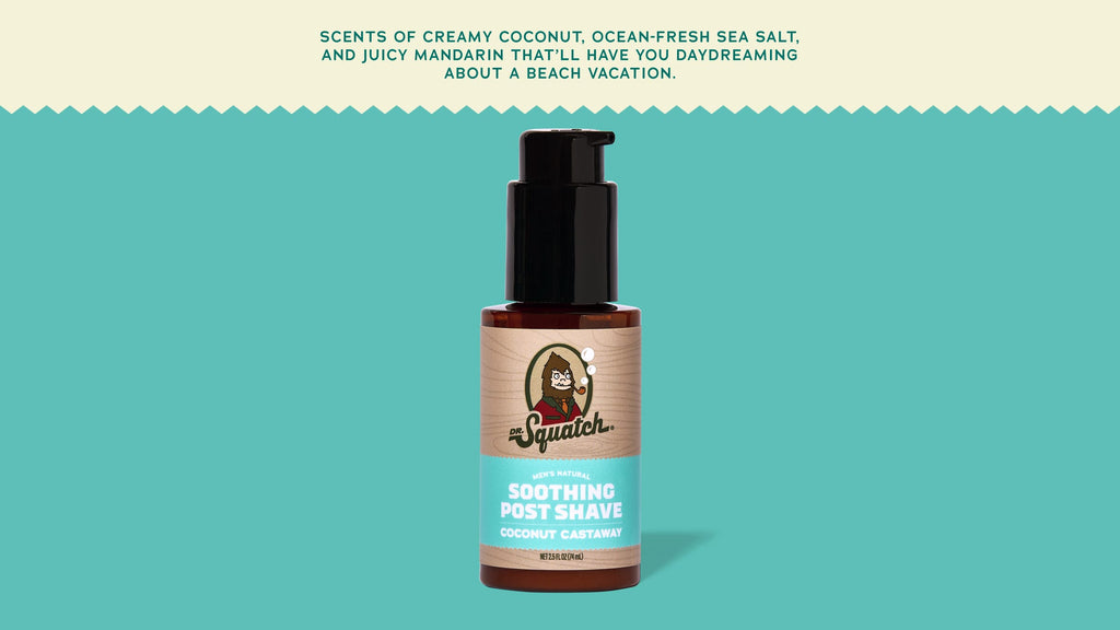 Soothing Post Shave Coconut Castaway - Wash Away the Workday