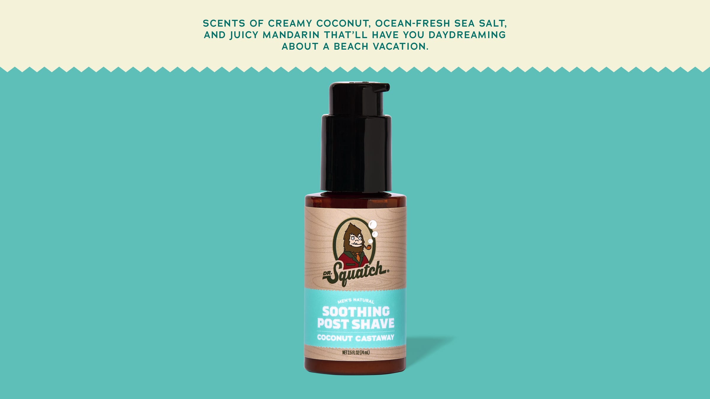 Soothing Post Shave Coconut Castaway - Wash Away the Workday