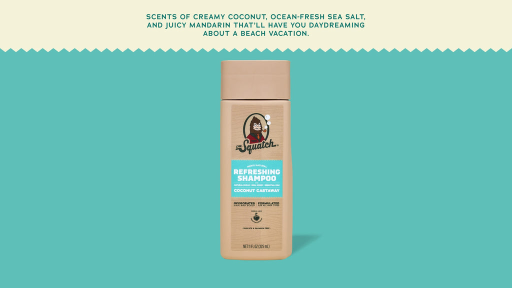 Coconut Castaway Shampoo - Shower Fuel for Men