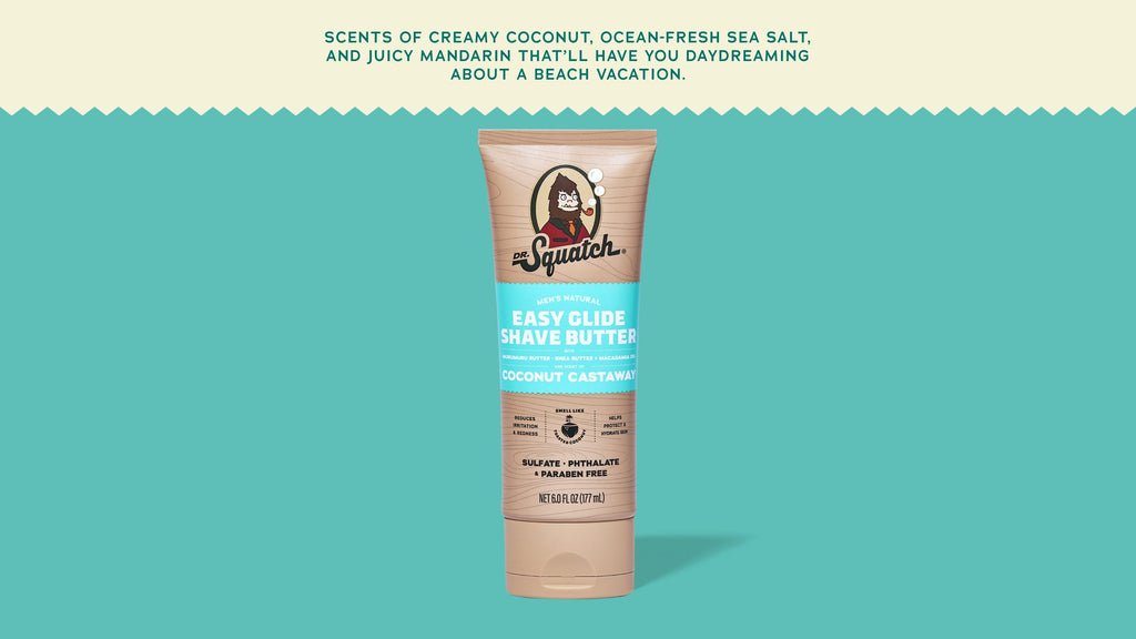 Easy Glide Shave Butter Coconut Castaway - Bold Scents for Clean Skin