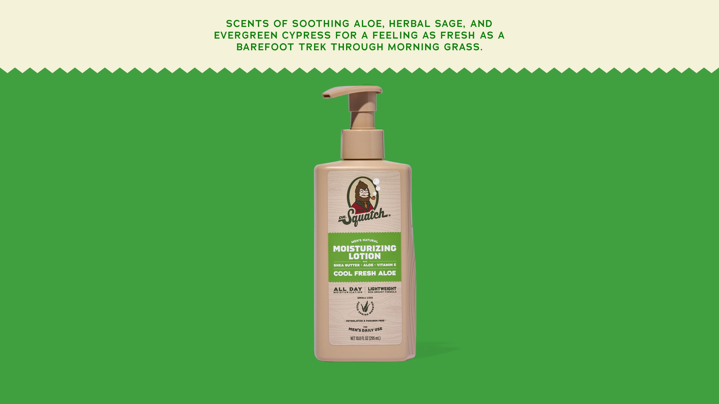 Cool Fresh Aloe Lotion - Make Your Routine Fresher
