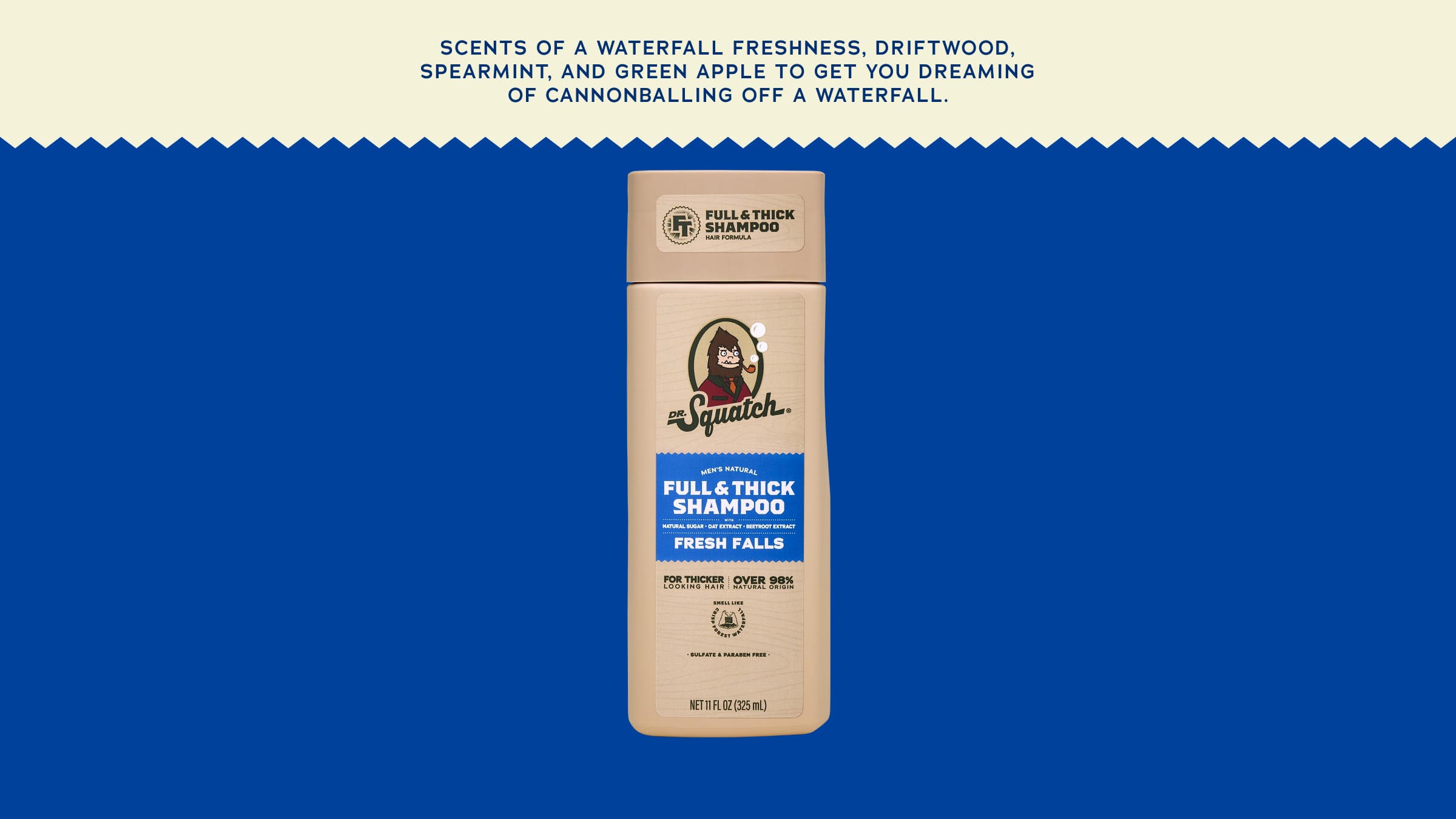 Fresh Falls Full & Thick Shampoo - Clean Skin Bold Energy