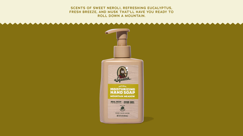 Mountain Meadow Hand Soap - Shower Ready in Minutes