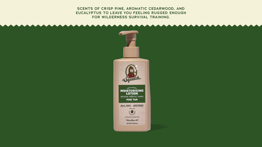 Pine Tar Lotion - Get That Just Washed Feel