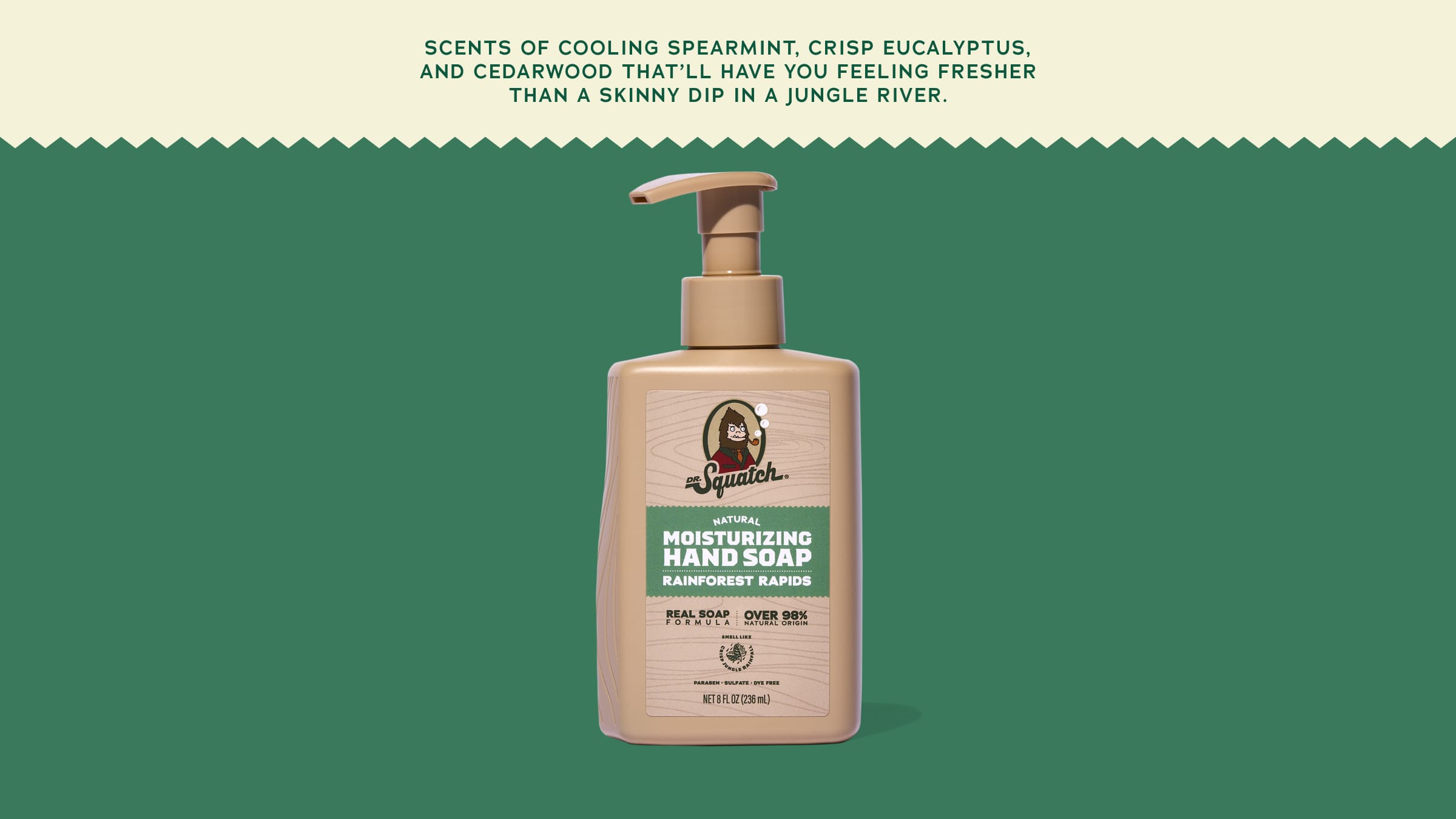 Rainforest Rapids Hand Soap - Bring Clean Energy Back
