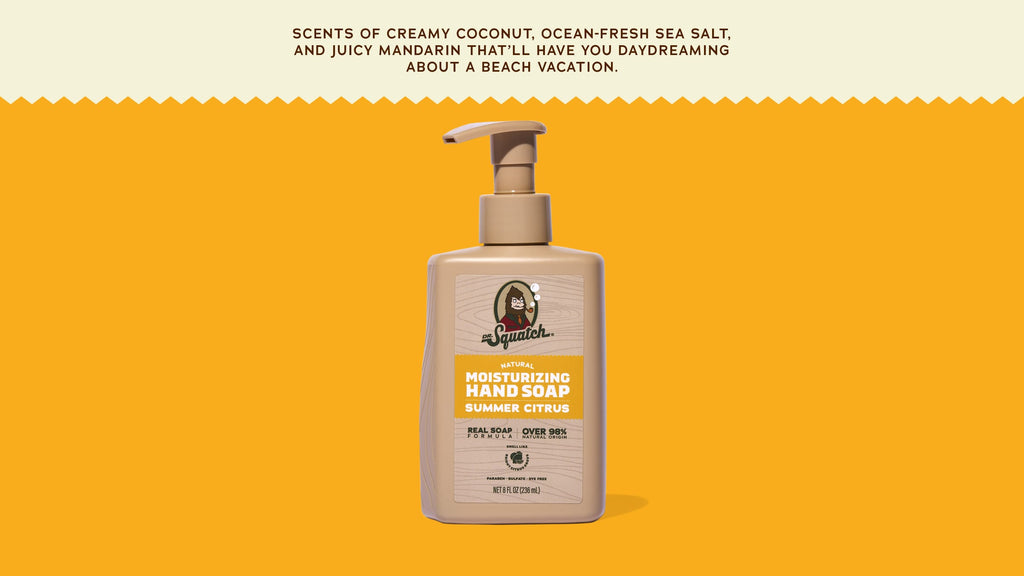 Summer Citrus Hand Soap - Wash Clean and Smell Fresh