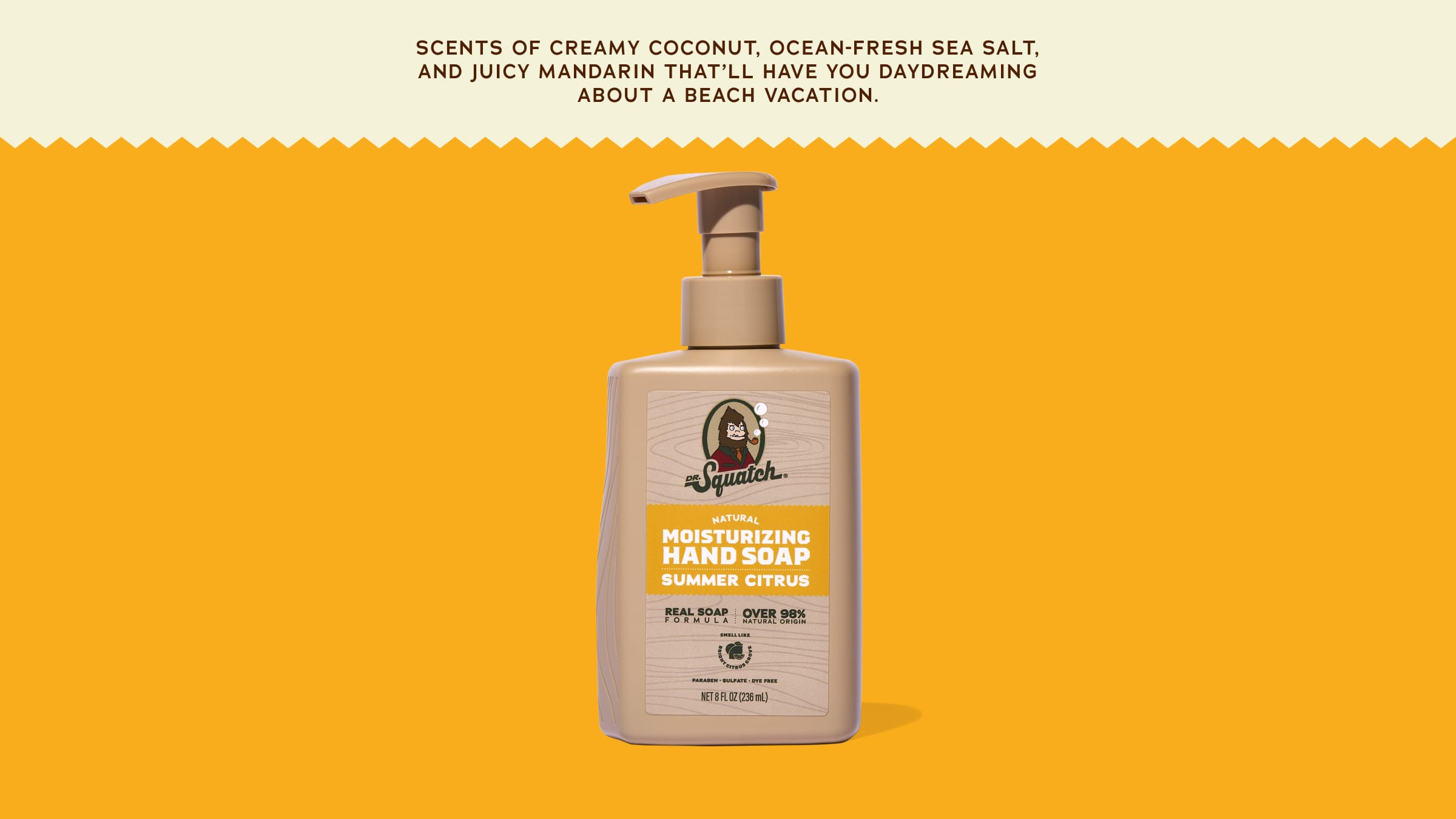 Summer Citrus Hand Soap - Wash Clean and Smell Fresh