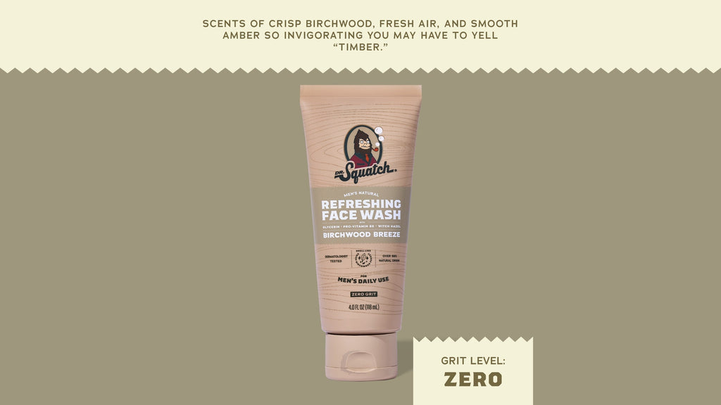 Birchwood Breeze Refreshing Face Wash - Lather Like You Mean It