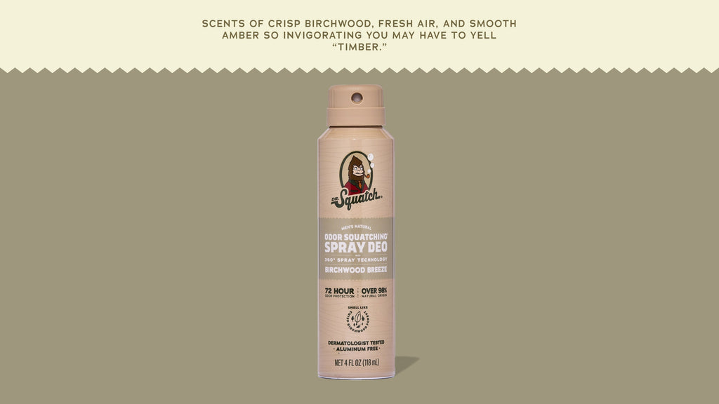 Birchwood Breeze Spray Deodorant - Meet Your Shower Sidekick