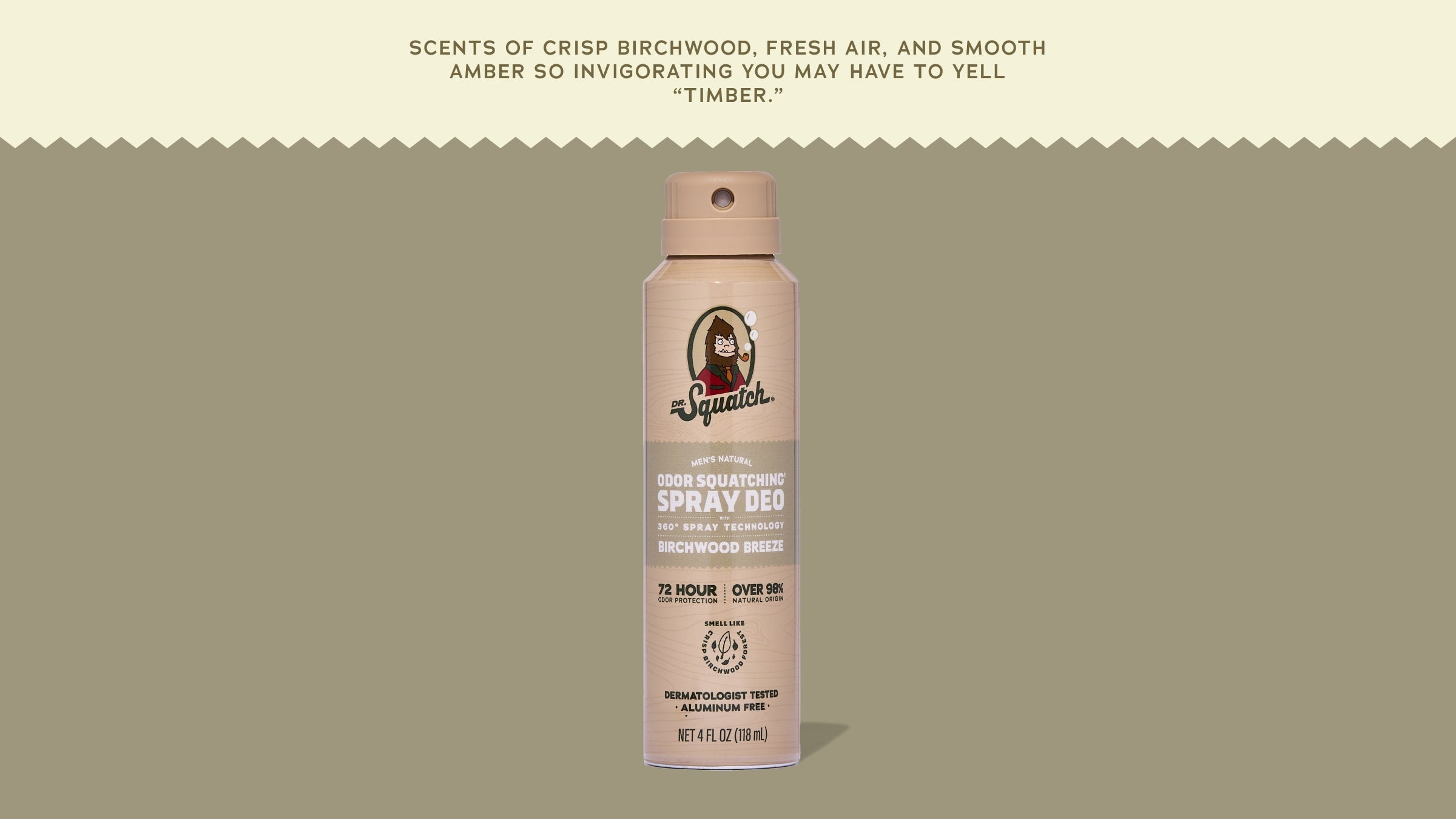 Birchwood Breeze Spray Deodorant - Meet Your Shower Sidekick