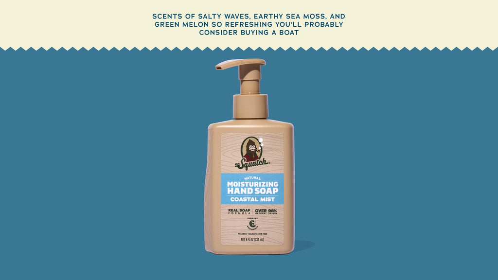Coastal Mist Hand Soap - Stay Fresh After the Shower