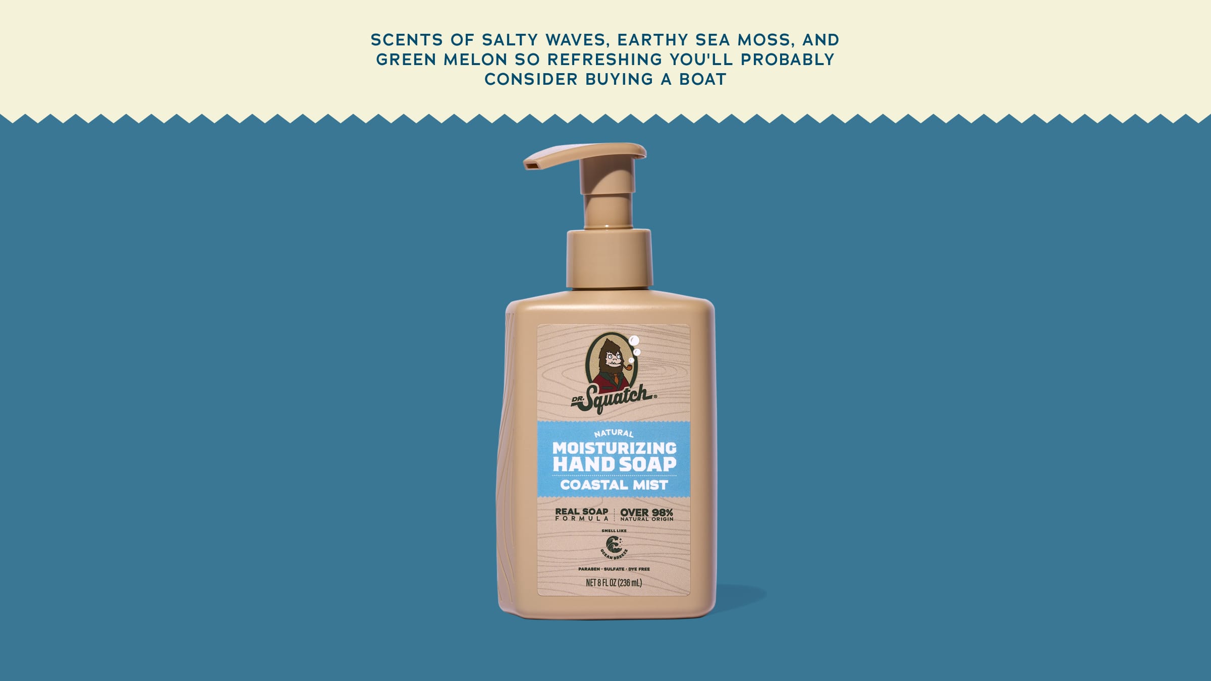Coastal Mist Hand Soap - Stay Fresh After the Shower