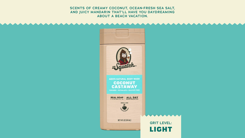 14 oz Coconut Castaway Body Wash - Shower Fresh Every Morning