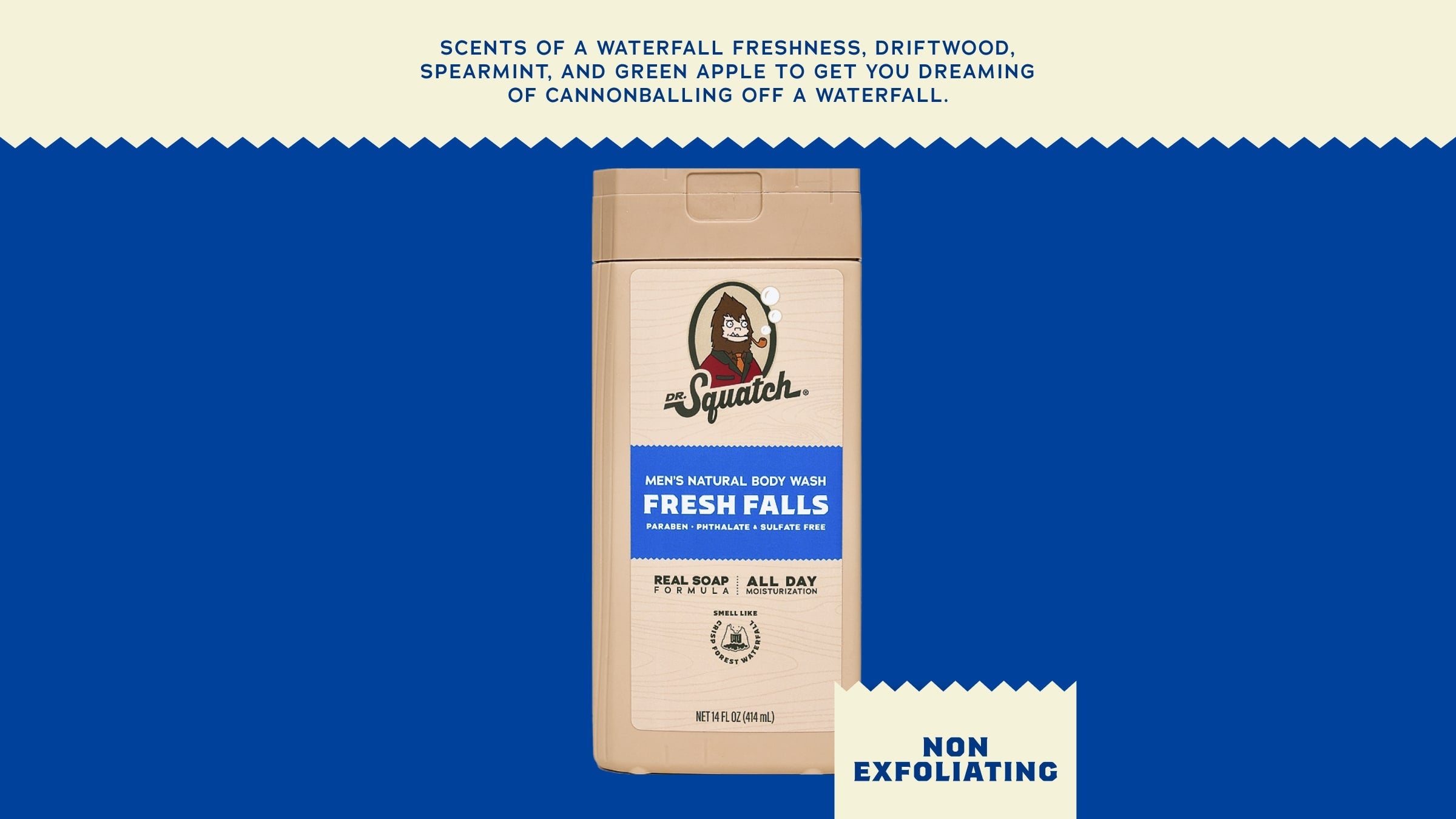 14 oz Fresh Falls Body Wash - Keep Clean Simple