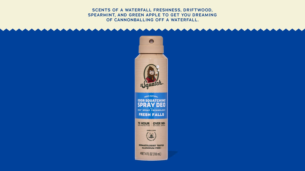 Fresh Falls Spray Deodorant - Freshness Built for Men