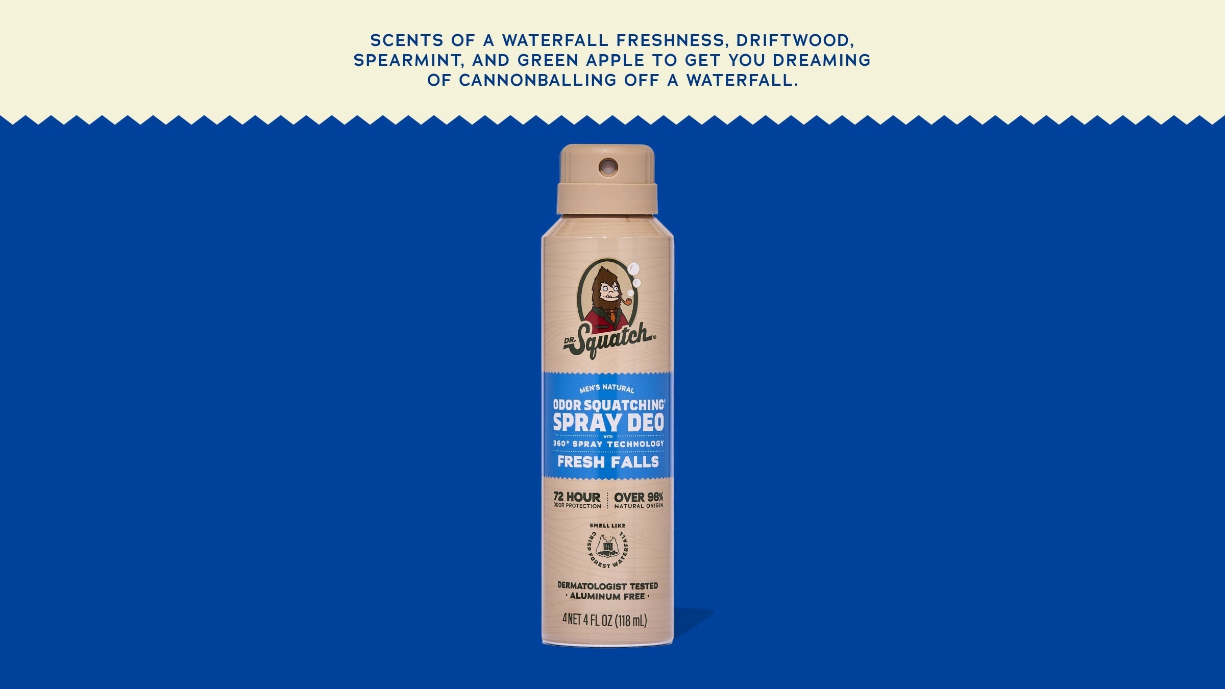 Fresh Falls Spray Deodorant - Freshness Built for Men