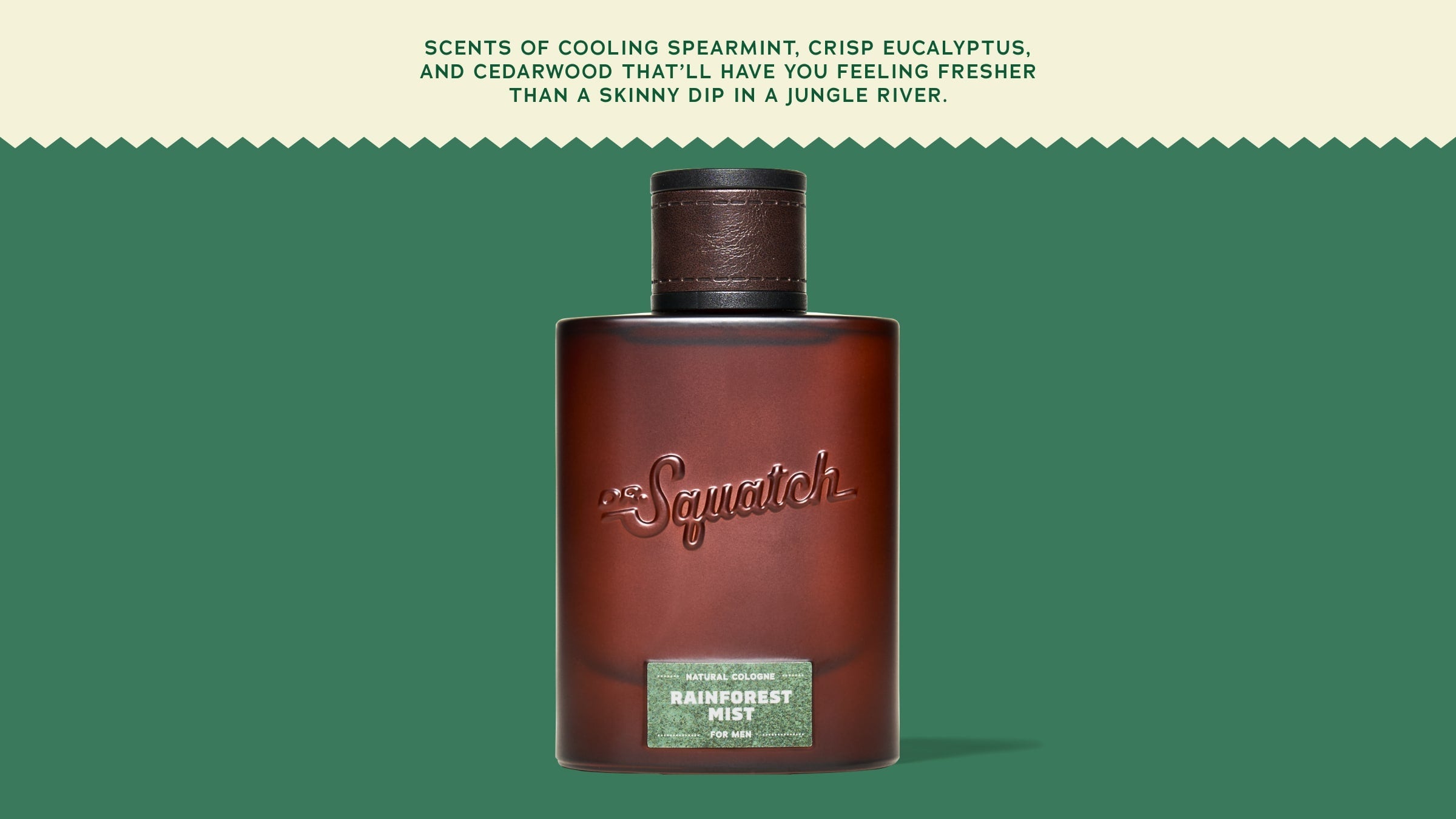 Rainforest Mist Cologne - A Fresh Take on Soap