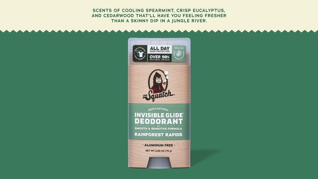 Rainforest Rapids Invisible Glide Deodorant - Clean Up With Style