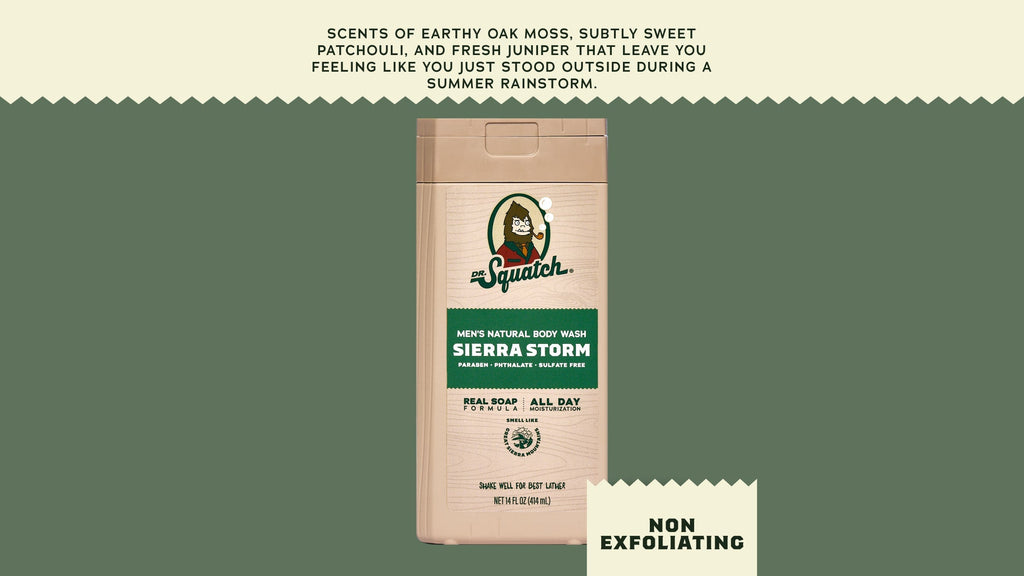 14 oz Sierra Storm Body Wash - Turn Up the Fresh