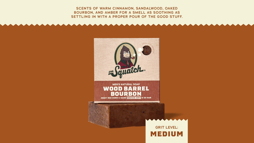 Wood Barrel Bourbon - Clean Feels Like Confidence