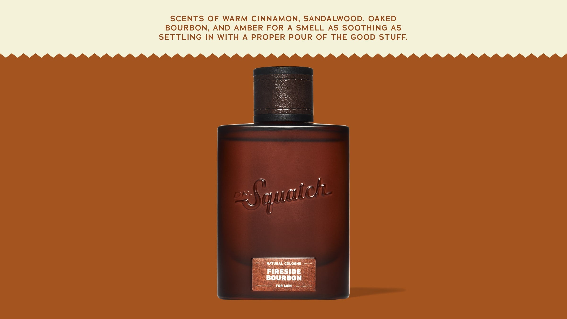 Fireside Bourbon Cologne - Smell Good and Feel Ready