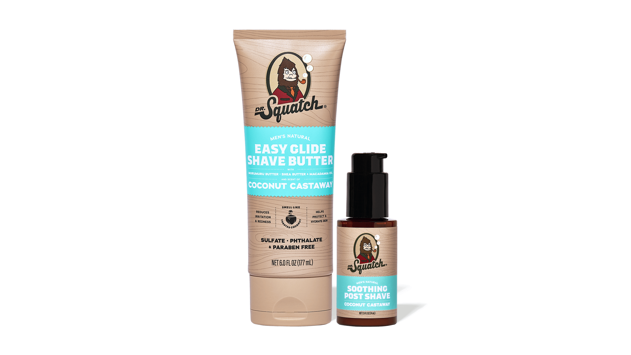 Coconut Castaway Smooth Shave Bundle - Daily Freshness Made Easy