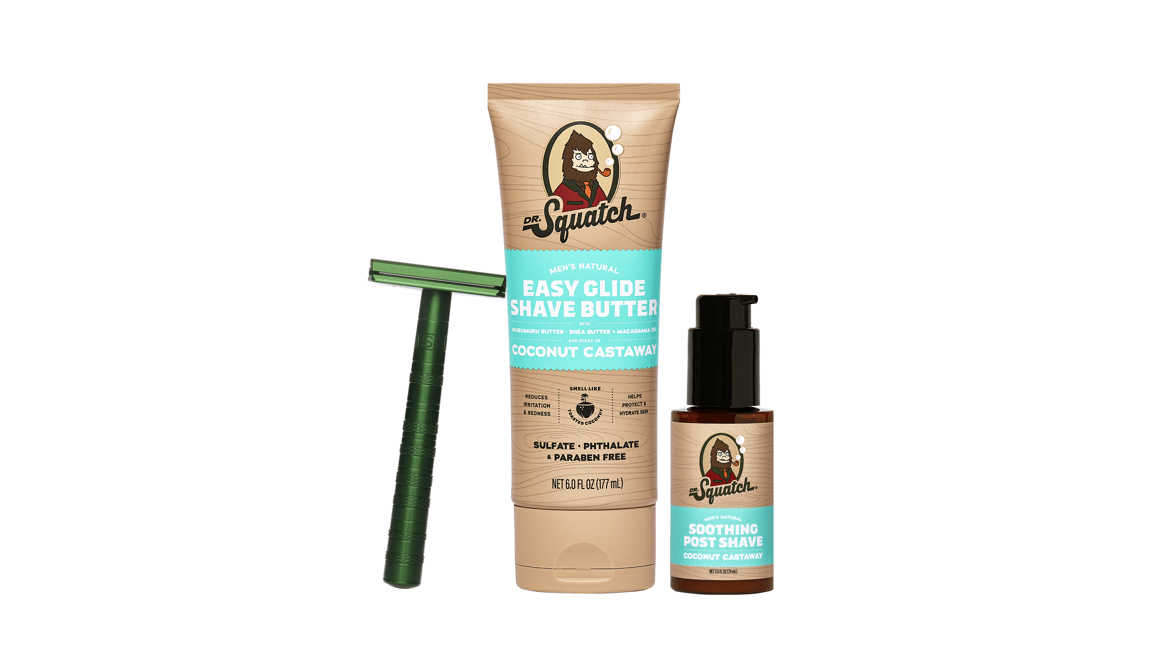 Coconut Castaway Glide Guy Bundle - Fresh Soap for Hard Days