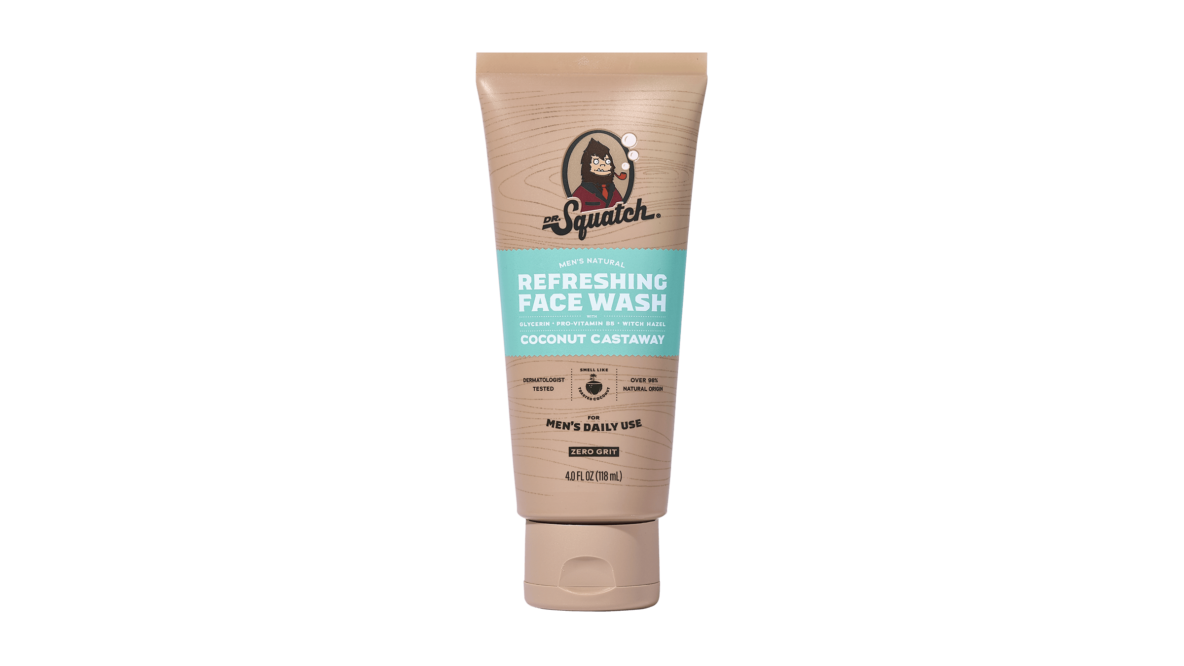 Coconut Castaway Refreshing Face Wash - Bold Clean for Busy Days